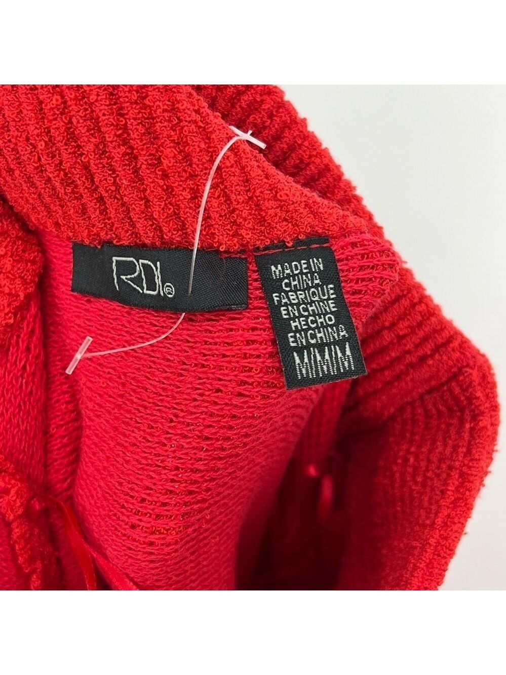 Cozy Red Turtleneck Sweater - Picture 2 of 5